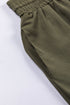 Drawstring Elastic Waist Casual Wide Leg Pants